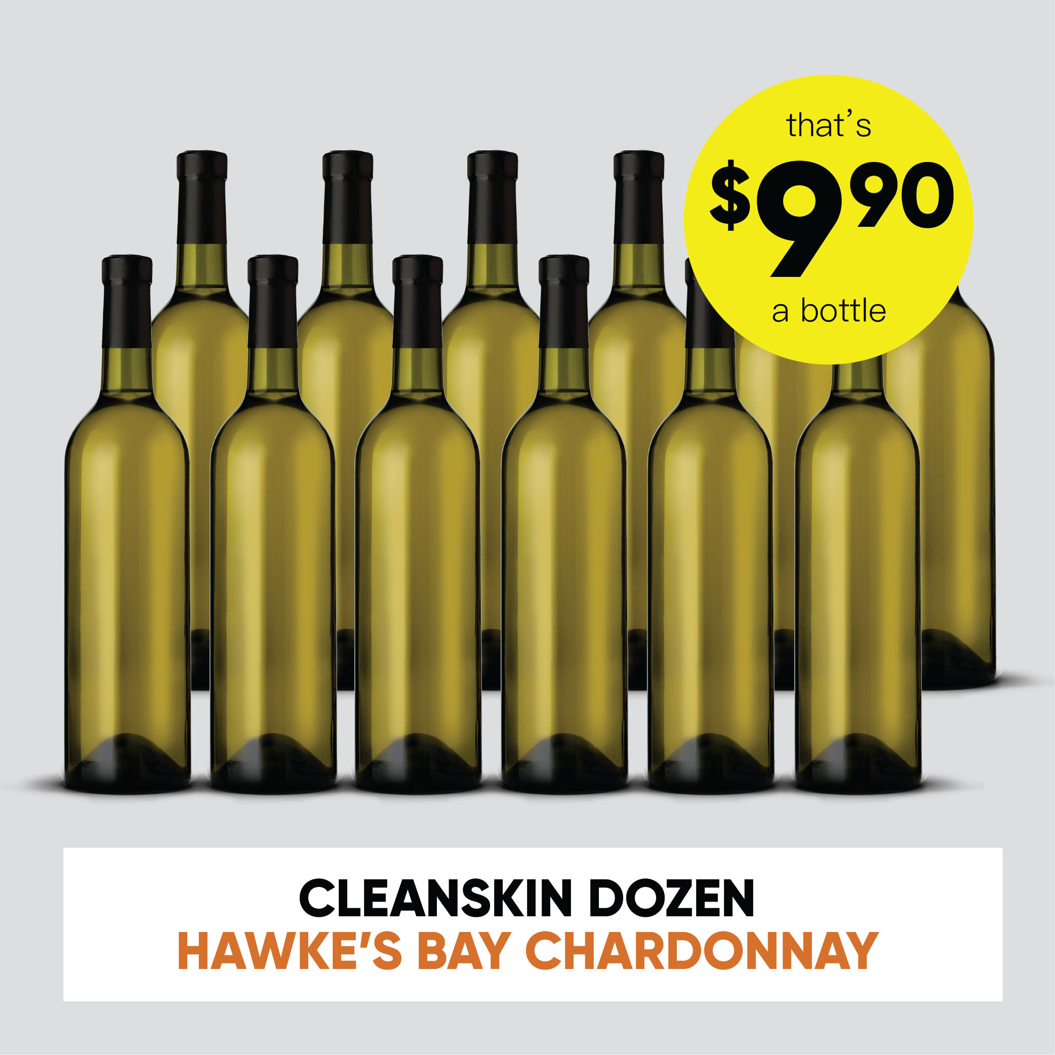 Cleanskin Hawke's Bay Chardonnay 2019